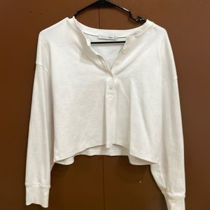 Aritzia Wilfred Free white long sleeve. Worn only a few times